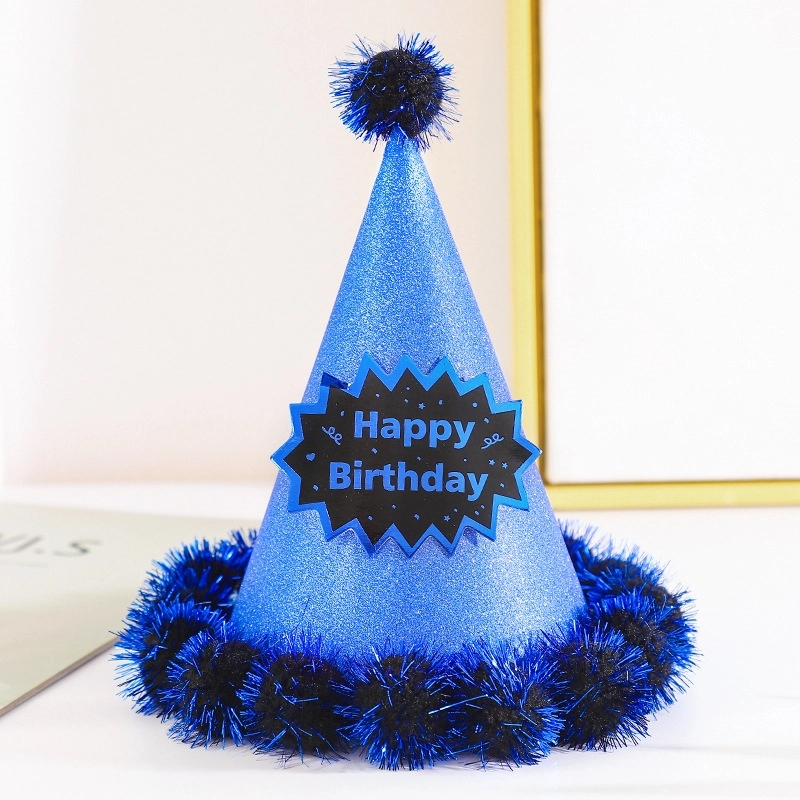 Birthday Party Kids Game Hat & Cake Celebration Decoration 8