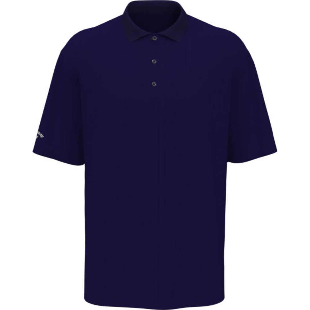 Callaway® Moisture Wicking UPF 50+ Solid Stretch Men's Polo Shirt with Custom Logo