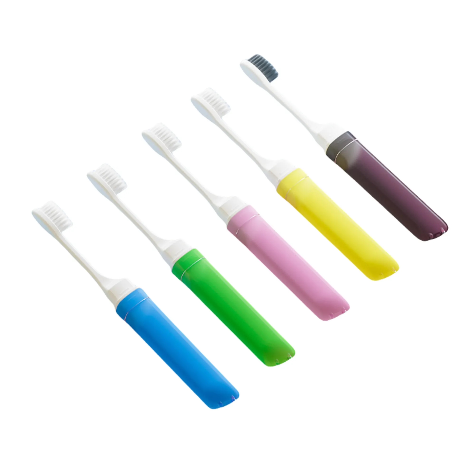 Foldable Travel Toothbrush With Soft Bristles 3