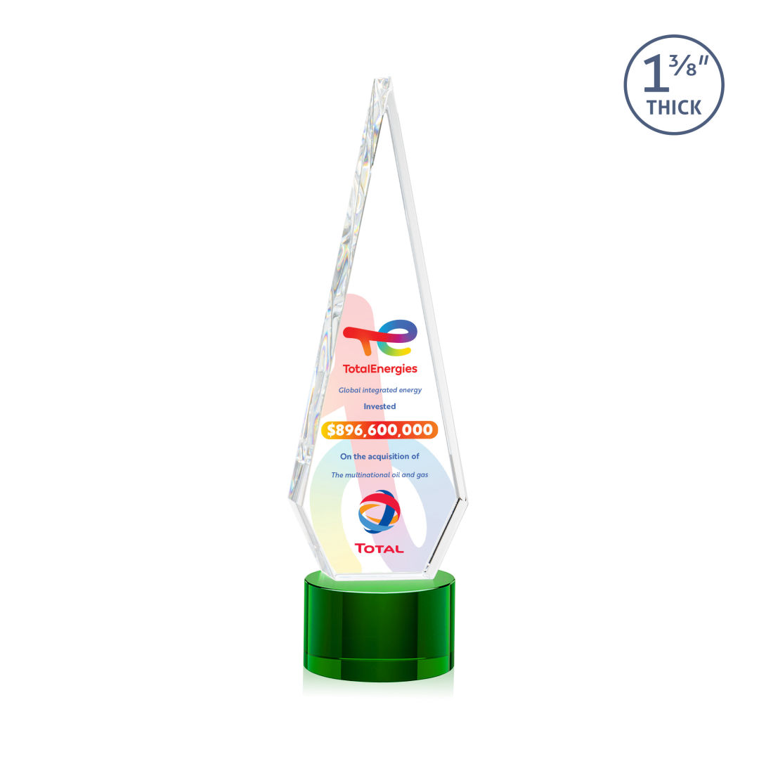 Springfield VividPrint™ Award on Marvel Base - Green 6