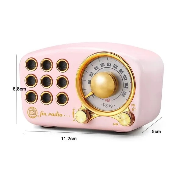 Multifunctional Retro Bluetooth Speaker 4