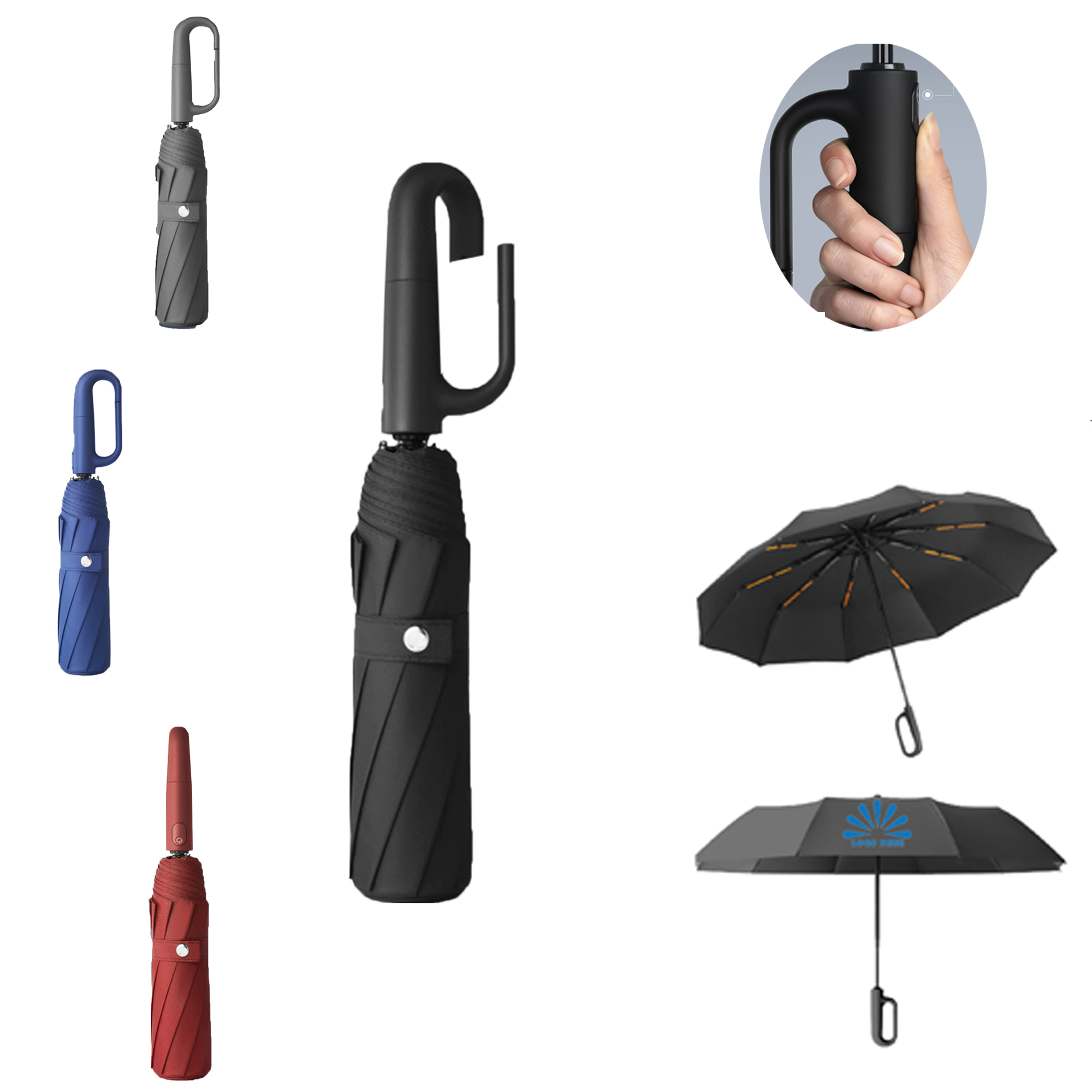Automatic Super Windproof Sunshade Umbrella 2