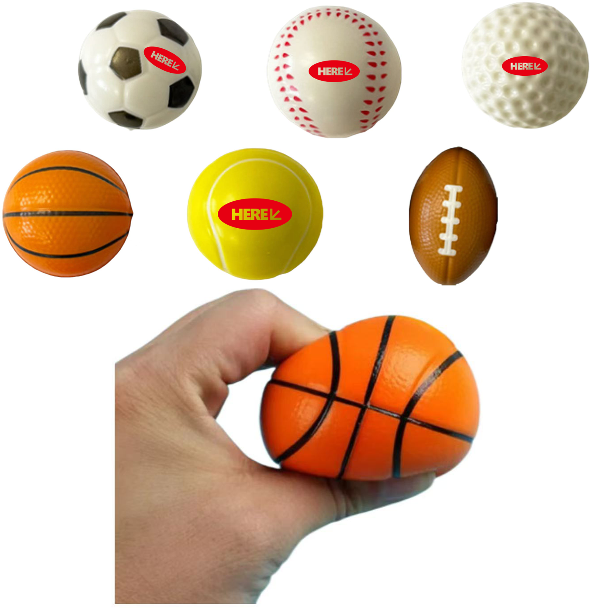 Stress Ball in Soccer Ball Design 1