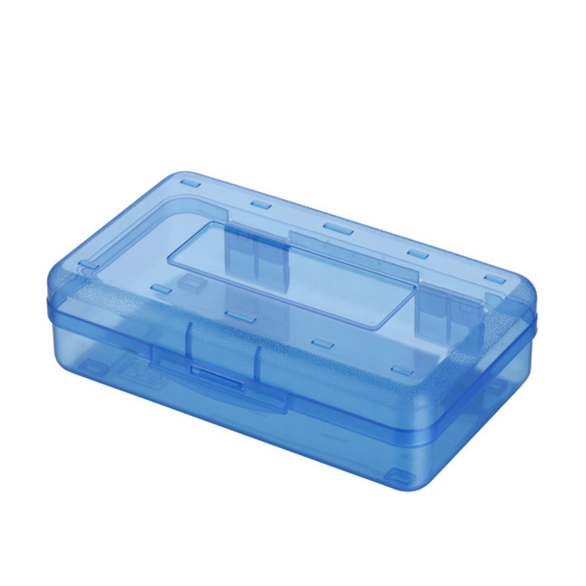 Utility Large Capacity Clear Polypropylene Pencil Box Case 9