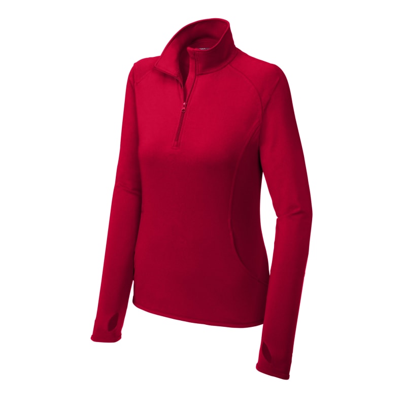 Sport-Tek Women's Sport-Wick Stretch 1/4-Zip Pullover. 57