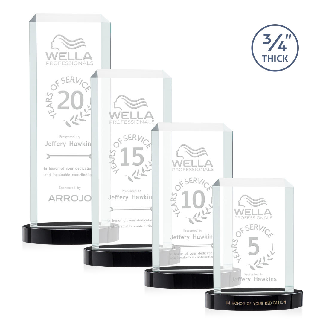 Dalton Award on Alberton Base - Black