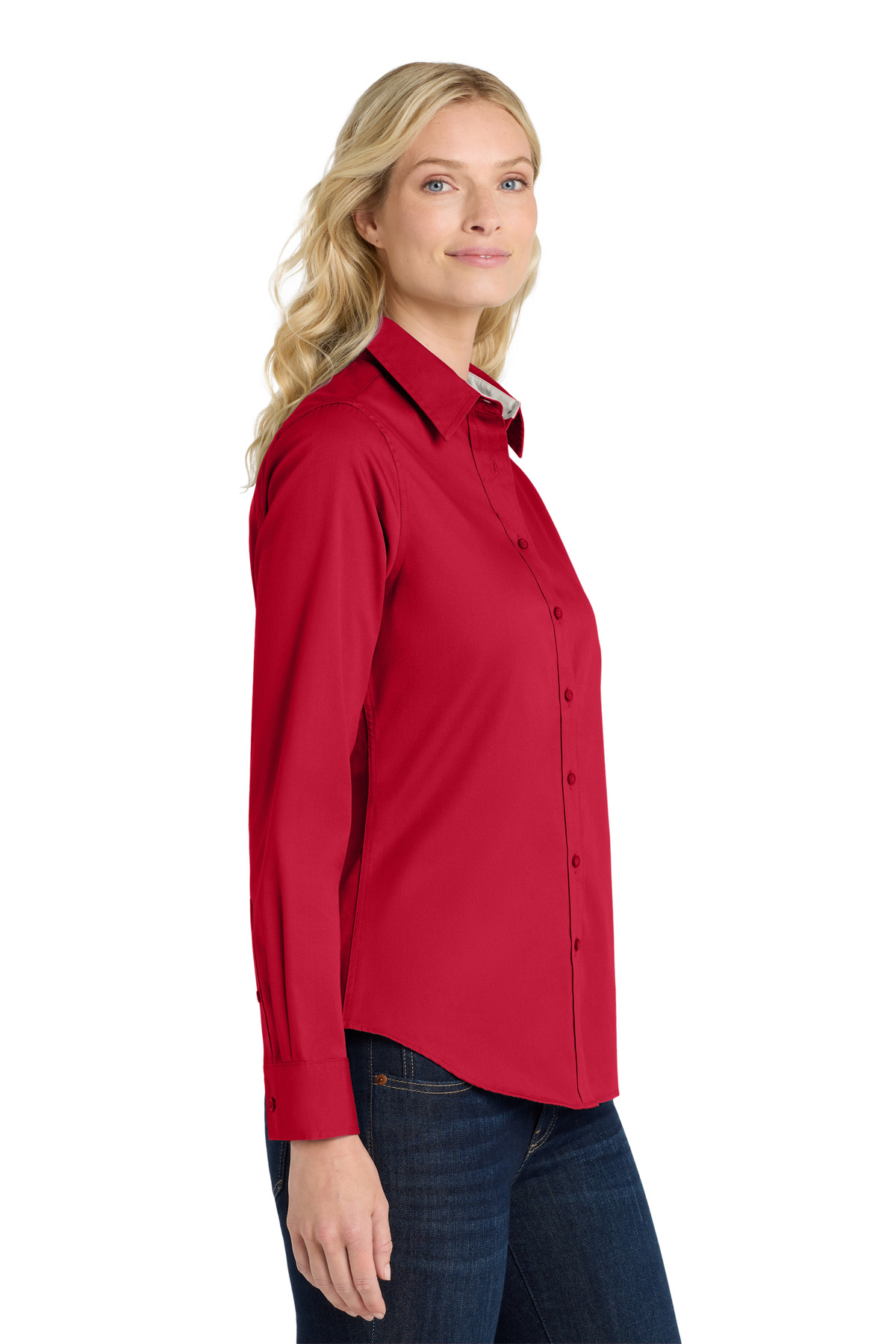 Port Authority Women's Long Sleeve Easy Care Shirt. L608 128