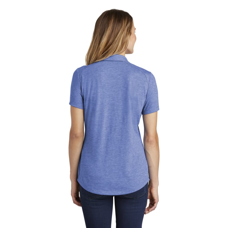 Sport-Tek Women's PosiCharge Tri-Blend Wicking Polo. 9