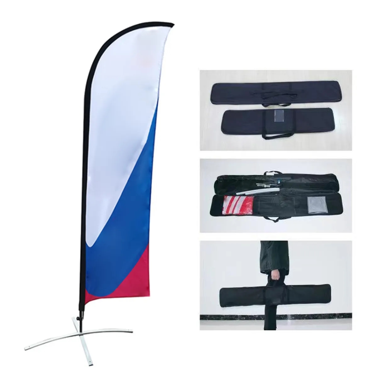 Beach Teardrop Flag 1