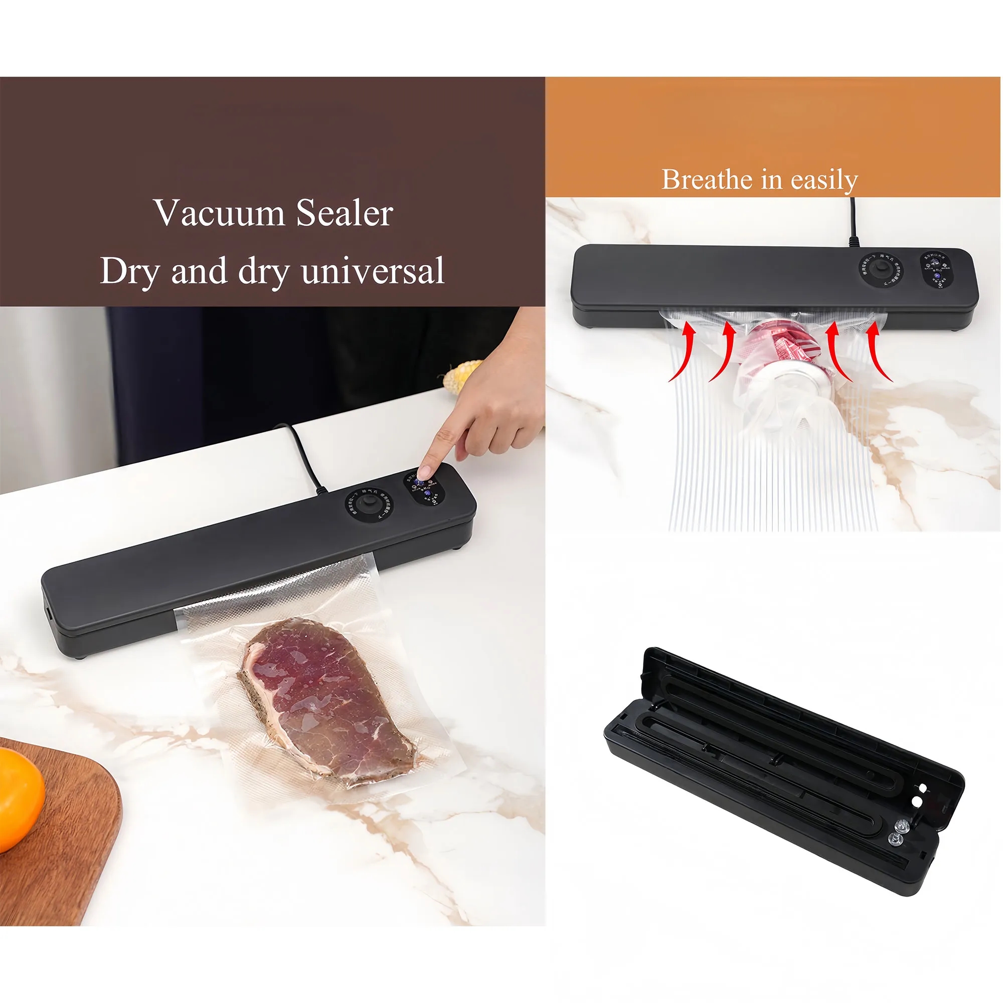 Automatic Vacuum Sealer For Food Freshness Free Shipping 5