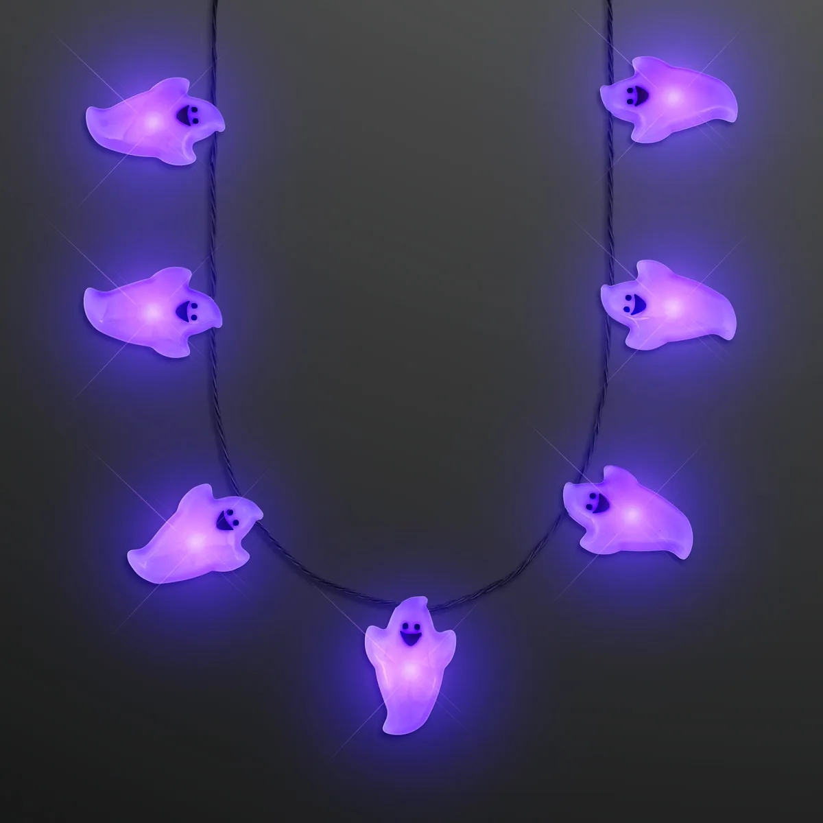 Ghost Light Up String Necklace 5