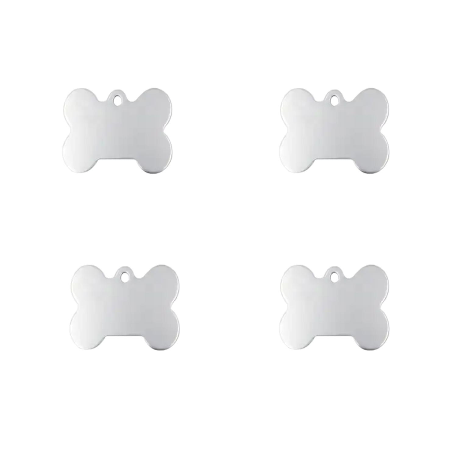 Bone Shape Aluminum Pet Tag 11