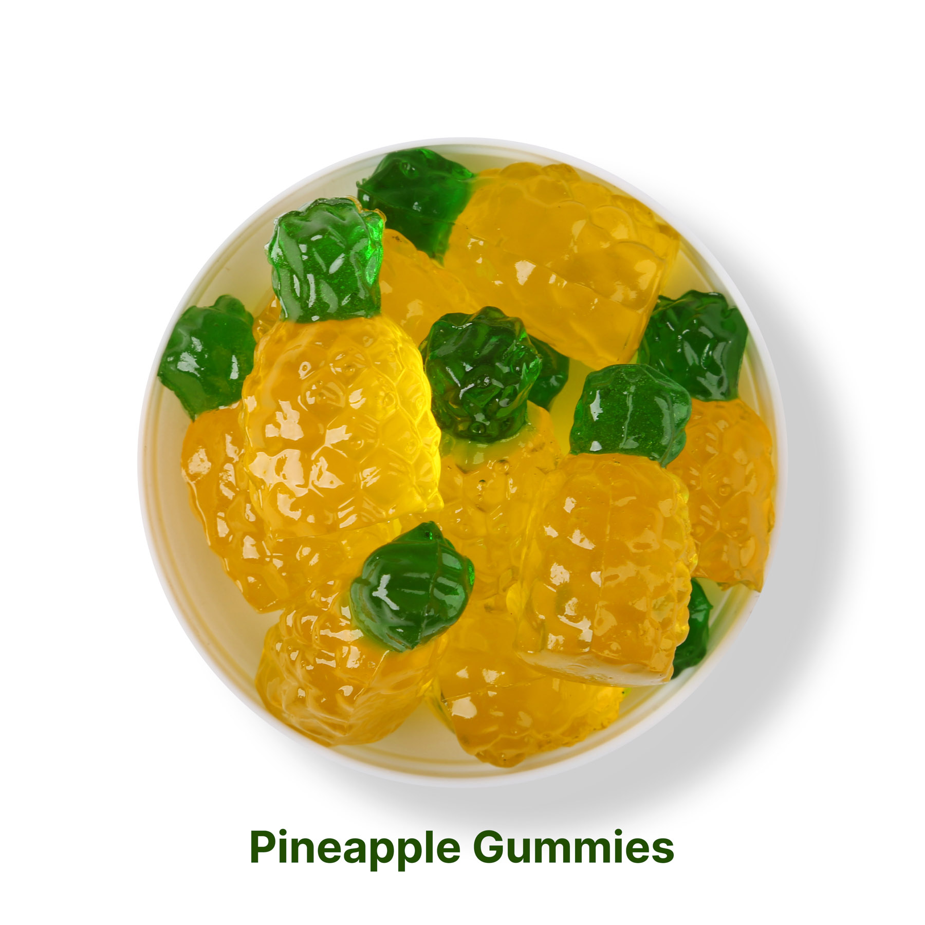 Pineapple Gummies: Large Jar 2