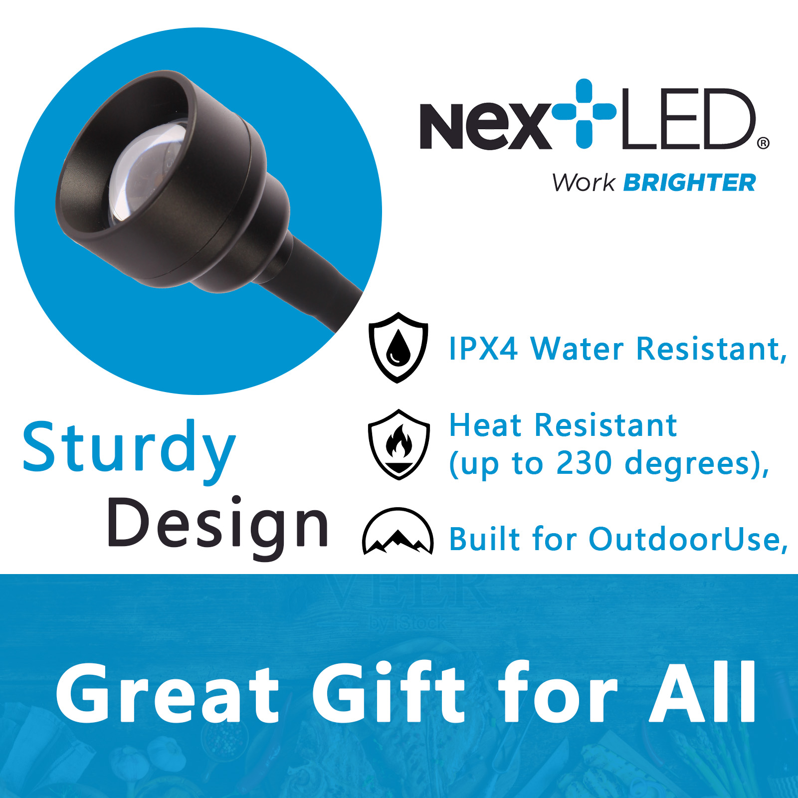 NextLED Ultimate Cree LED Grill Light with Magnetic Base 12