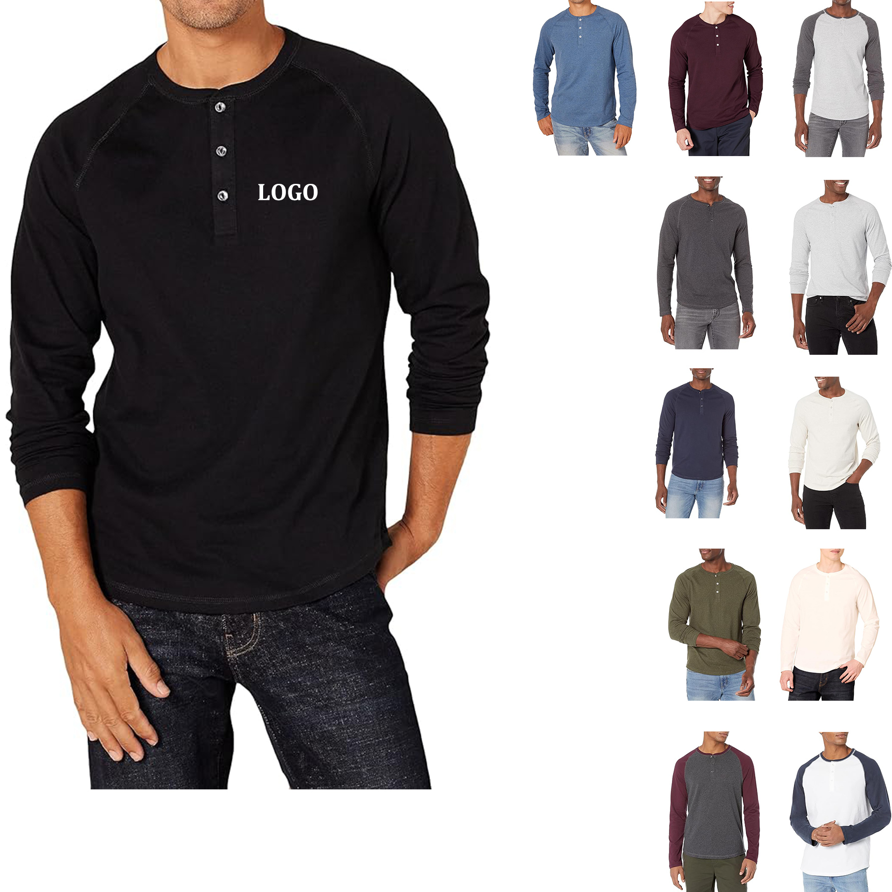 Men's Slim Fit Long Sleeved Shirt 4