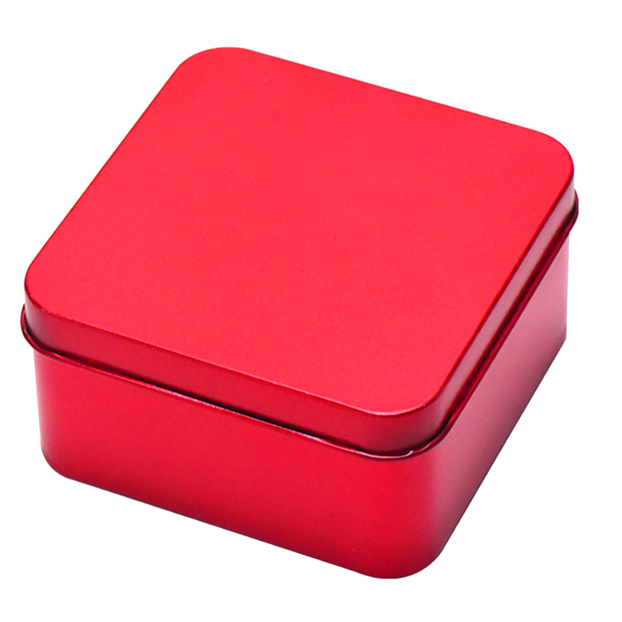 Square Tinplate Candy Storage Box 2
