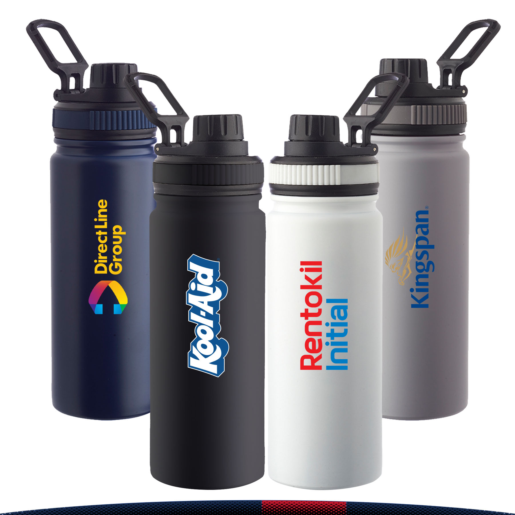 Cakole Stainless Steel Water Bottle - 23 OZ., custom water bottle with logo imprint 3