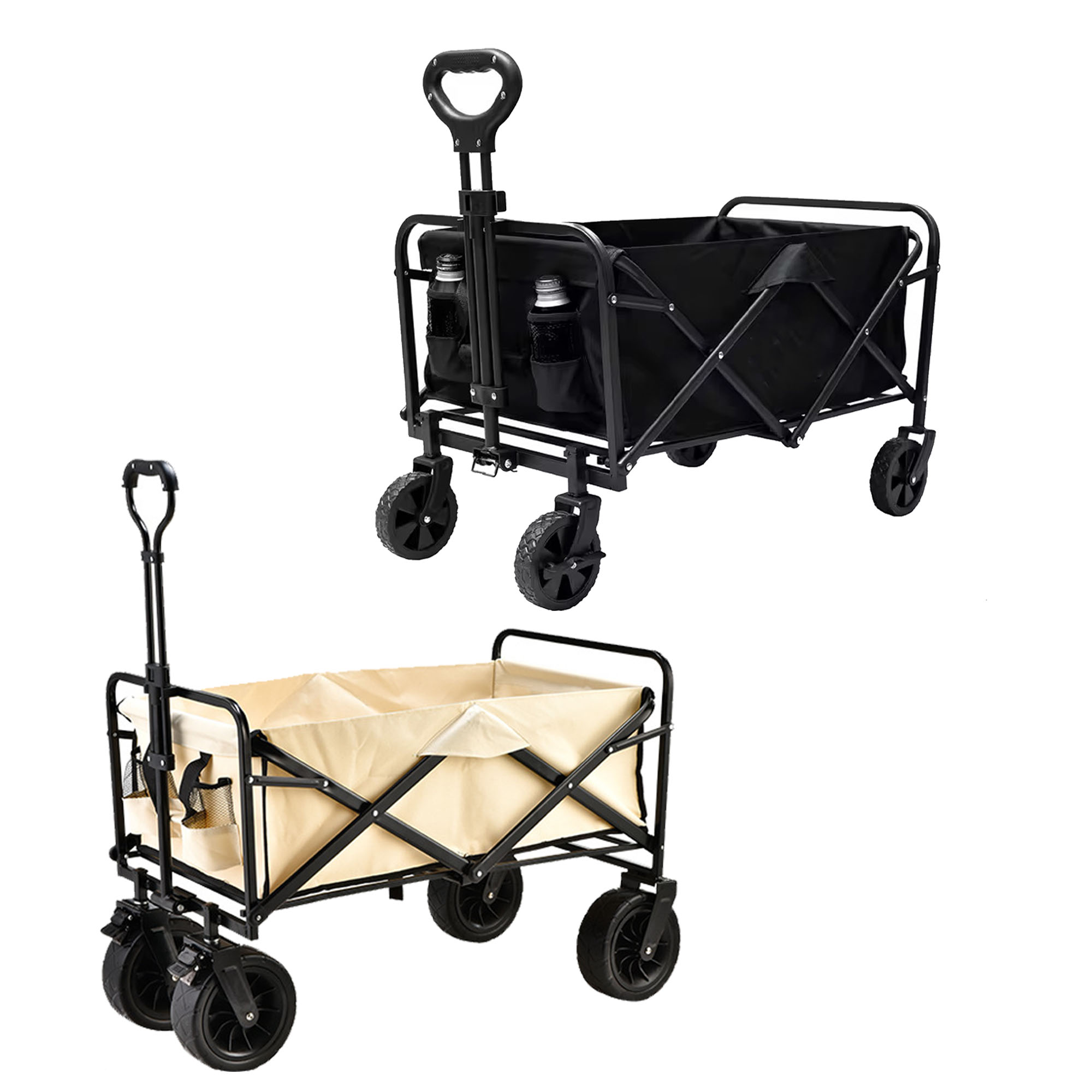 MOQ 1 pcs Foldable Camping Storage Wagon 4