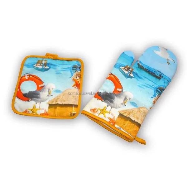 Custom Oven Mit Set 7
