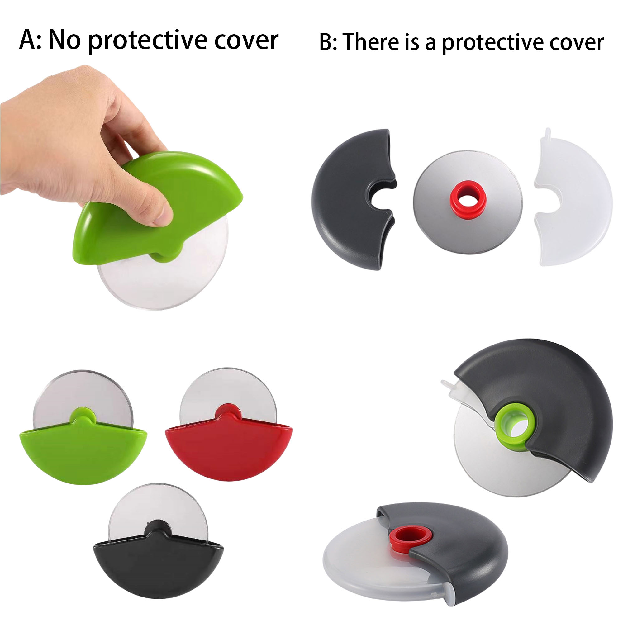Portable Round Pizza Slicer MOQ20 2
