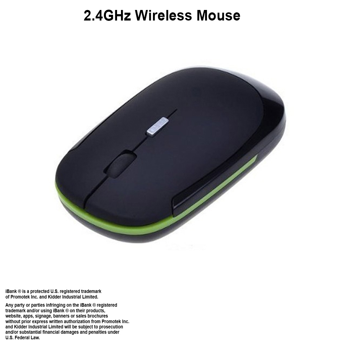 iBank ® 2.4GHz Wireless Mouse 1
