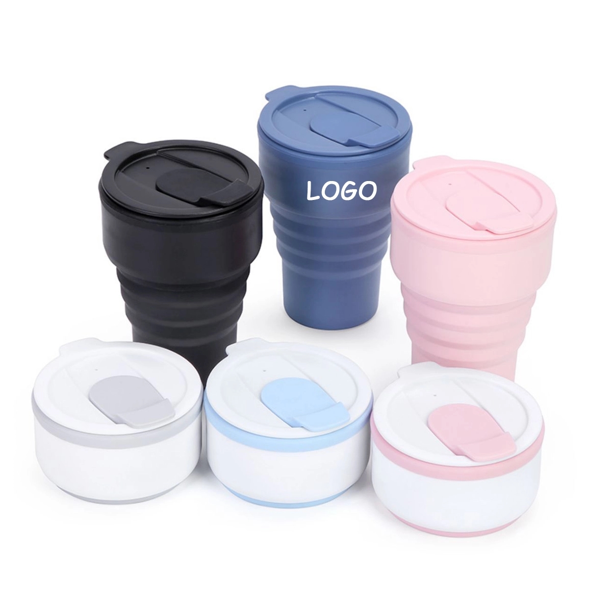 Pocket Collapsible Silicone Travel Coffee Cup 2