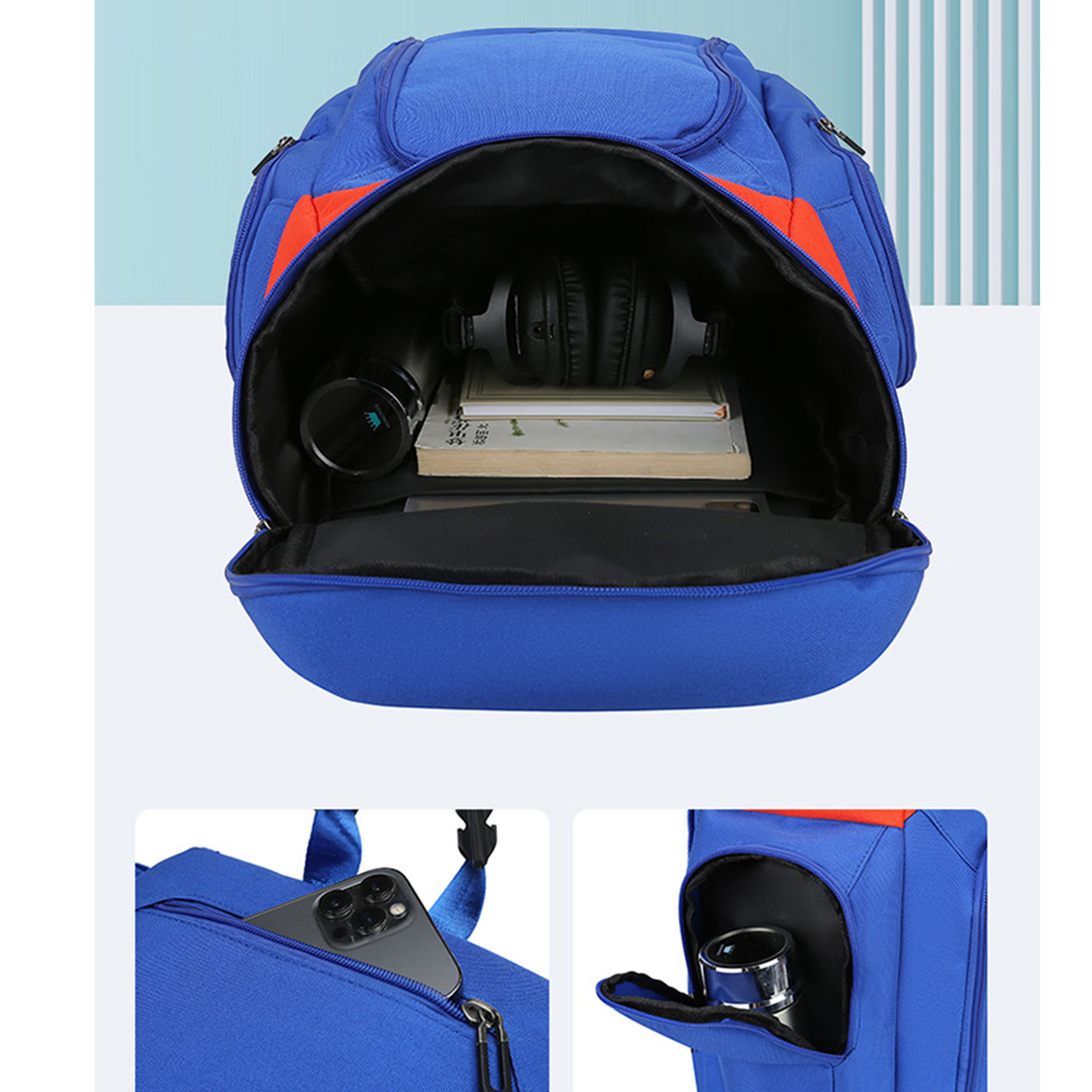 High-Capacity Wear-Resistant Basketball Training Backpack 3