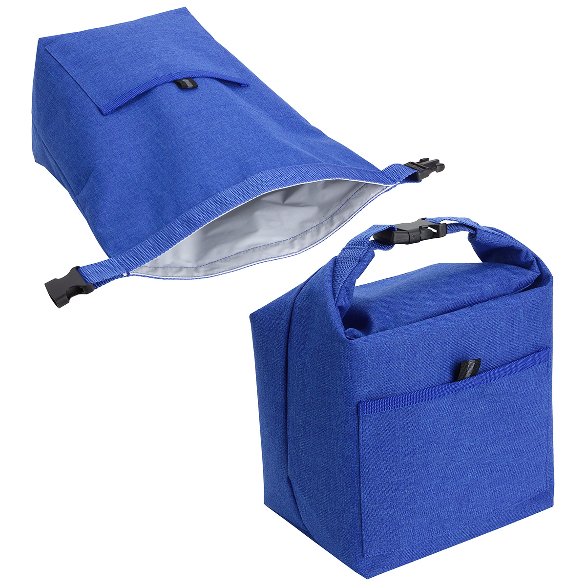 Bellevue Heathered Polyester Insulated Lunch Tote 6