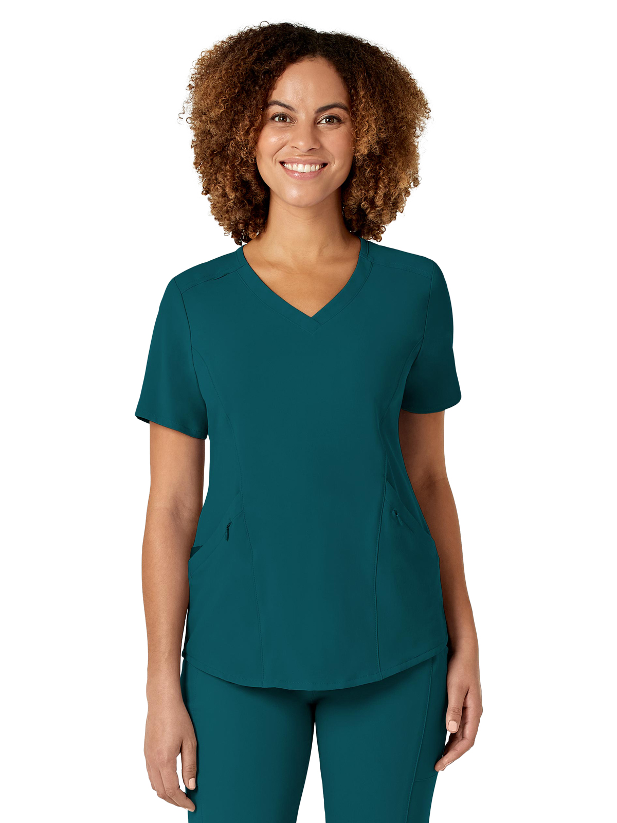 Wink - Renew - Women's Four-Pocket V-Neck Top