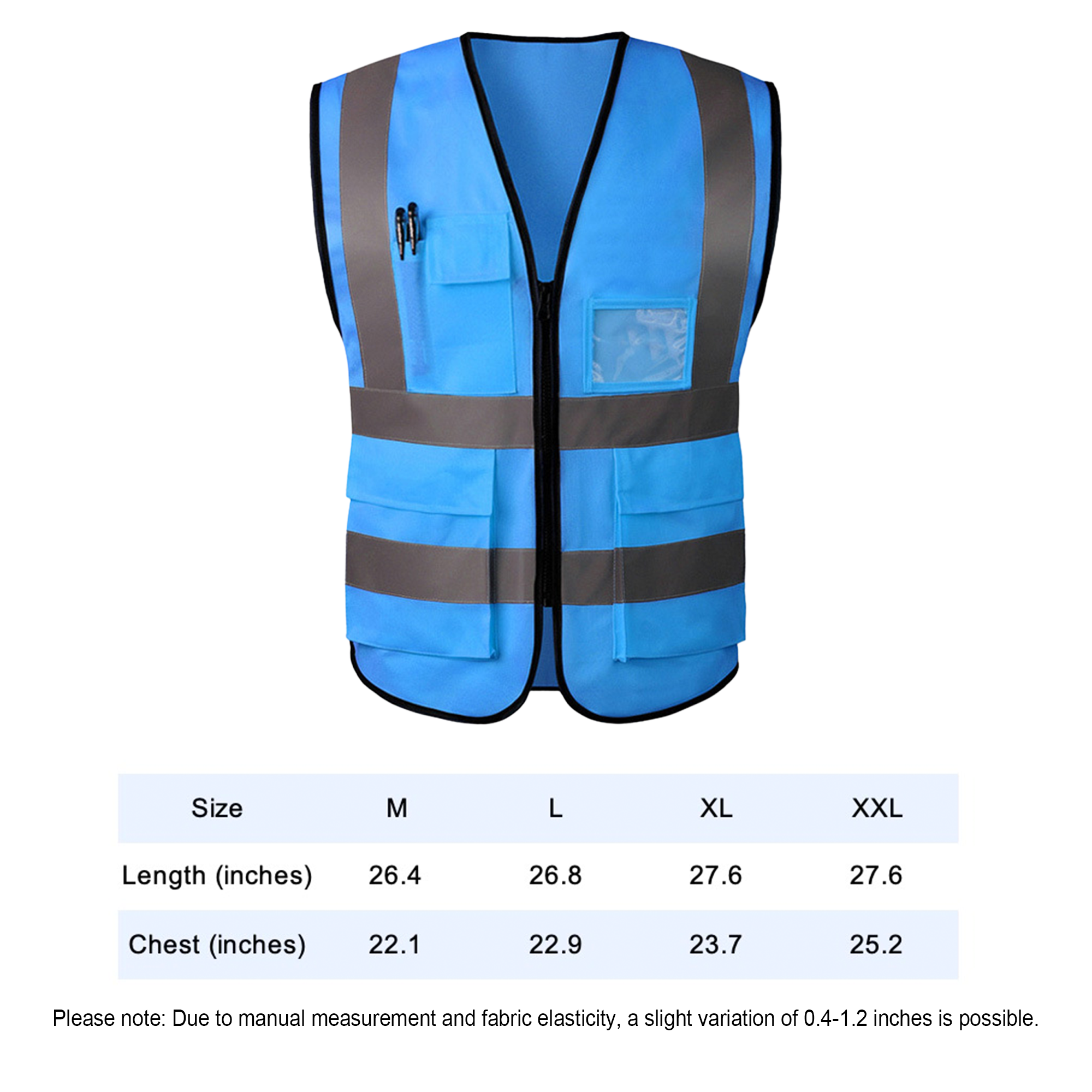 MOQ 50 High Visibility Safety Vest 3