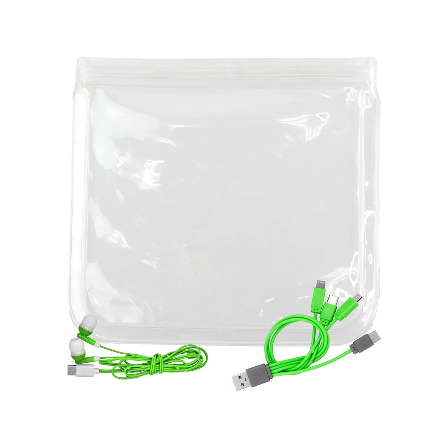 Clear Cable & Ear Bud Set 13