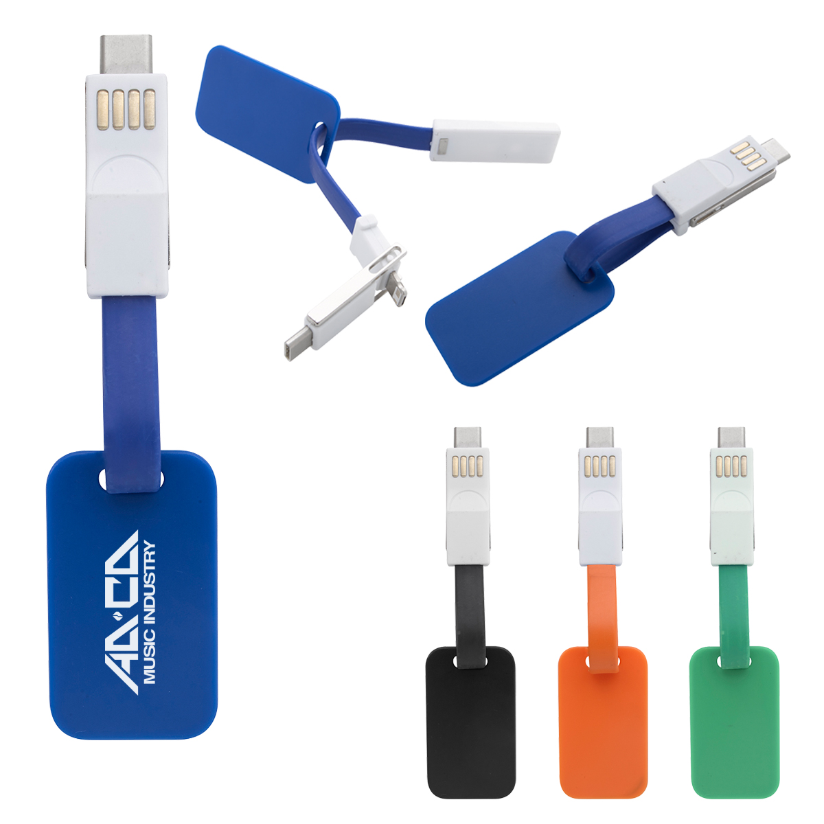 3-In-1 Magnetic Charging Cable