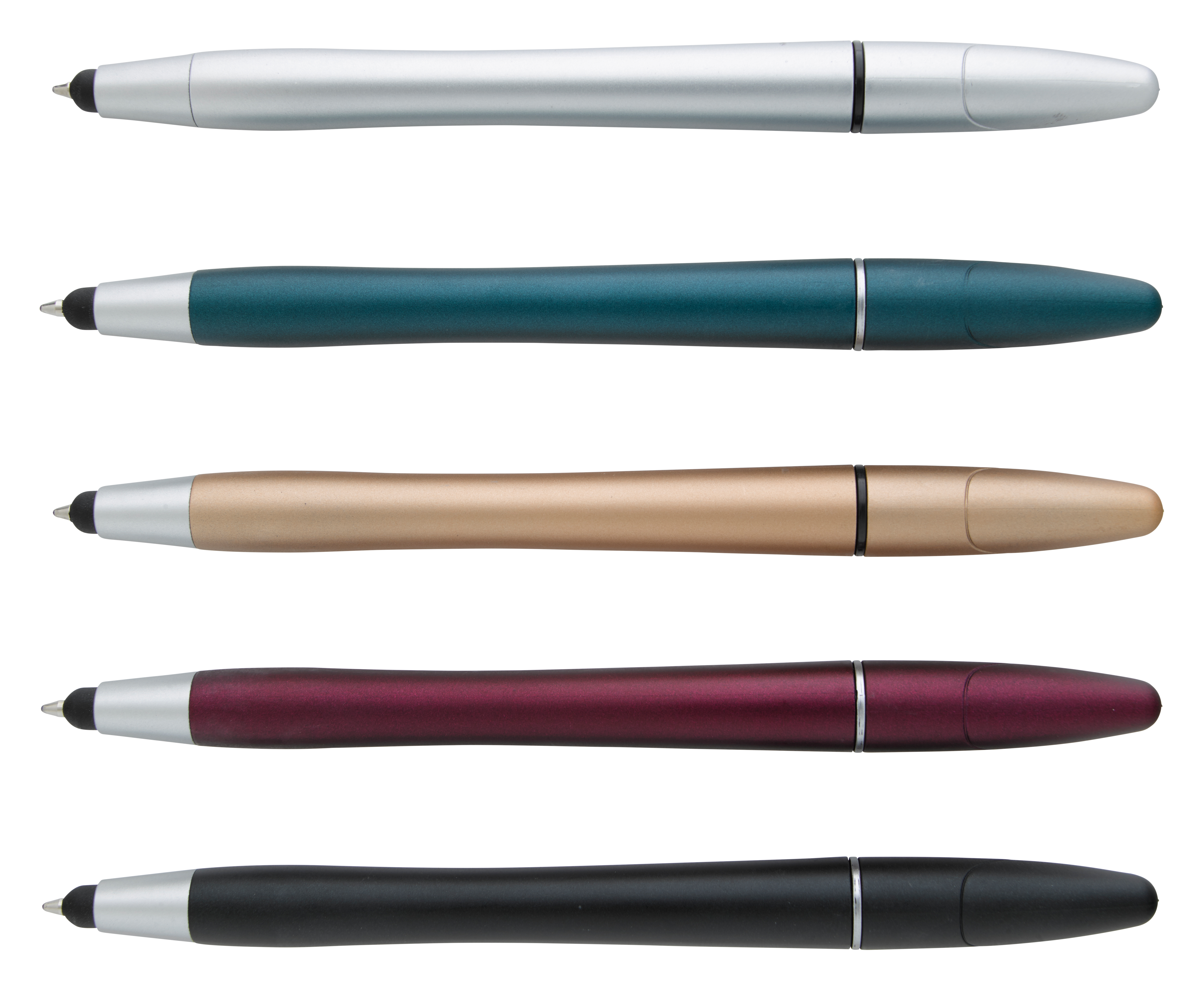 Good Value™ Twist Highlighter-Pen Stylus Combo