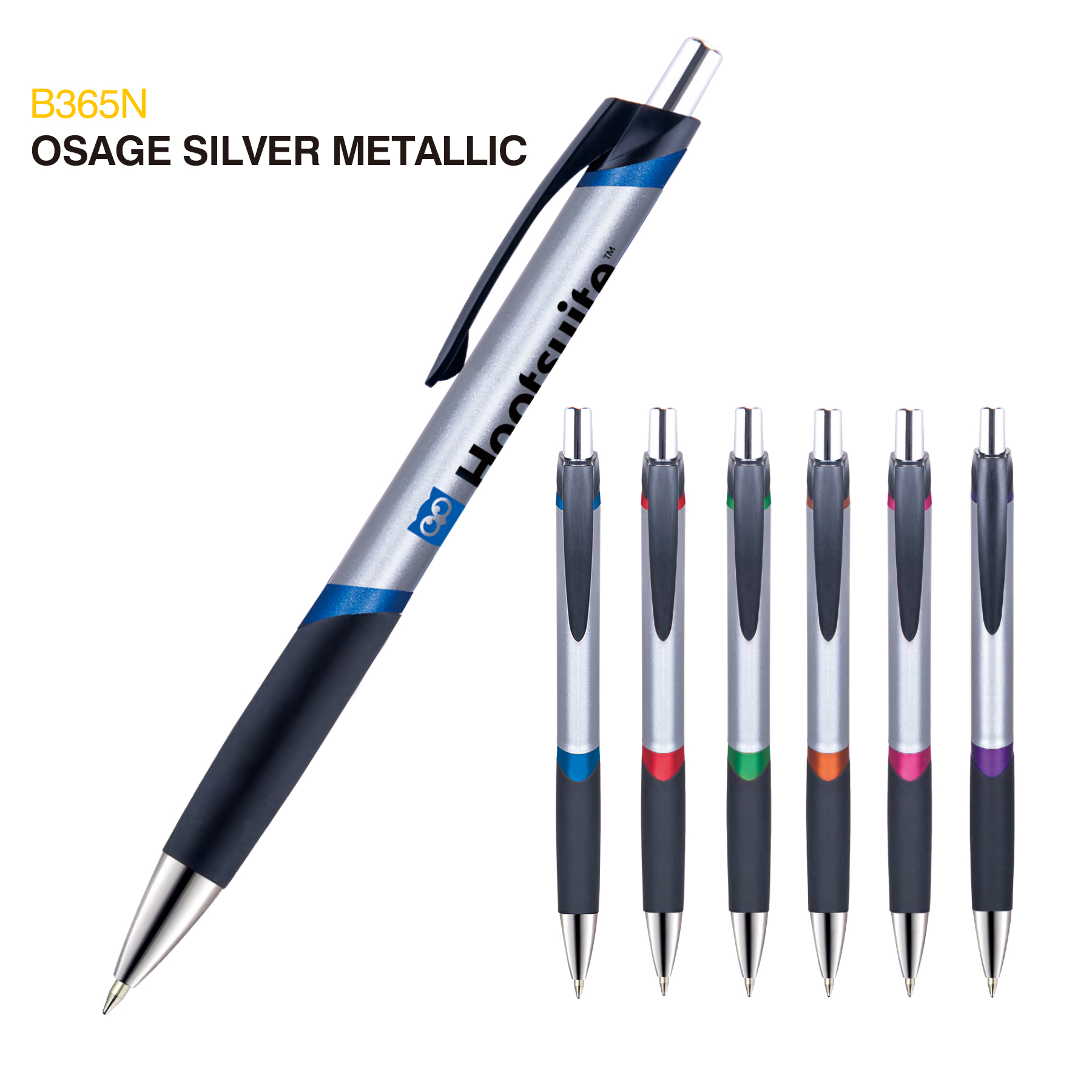 Osage Silver Metallic Pen