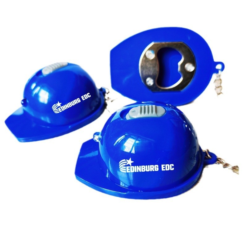 Mini Multi-functional Helmet Flashlight Building Key Chain 3