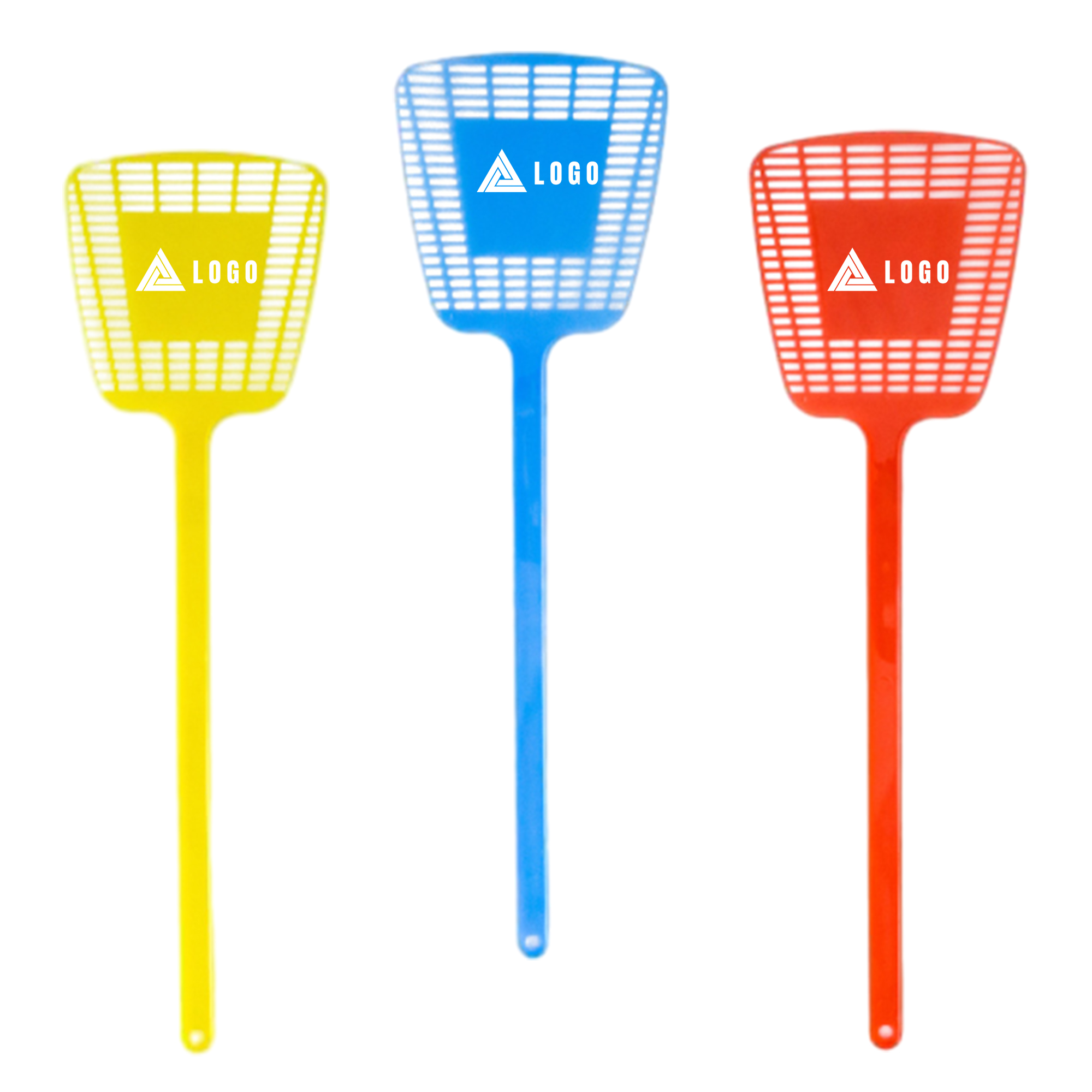 Long-Handle Plastic Fly Swatter 2