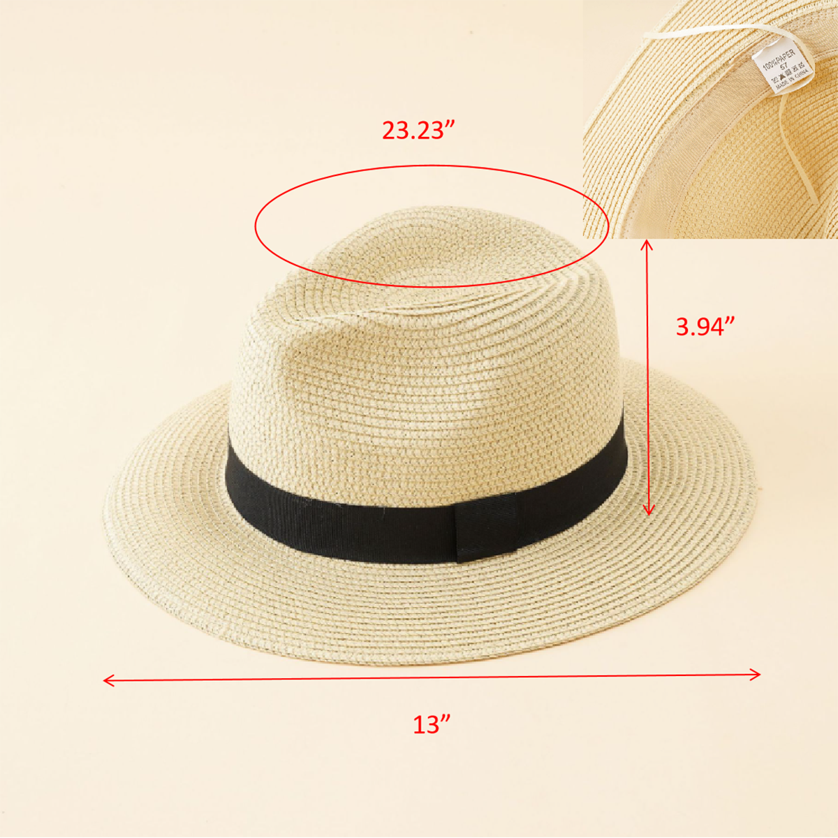 Beach Straw Hat 1