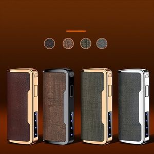 Stylish PU Leather E Arc Lighter With Built In Flashlight 14