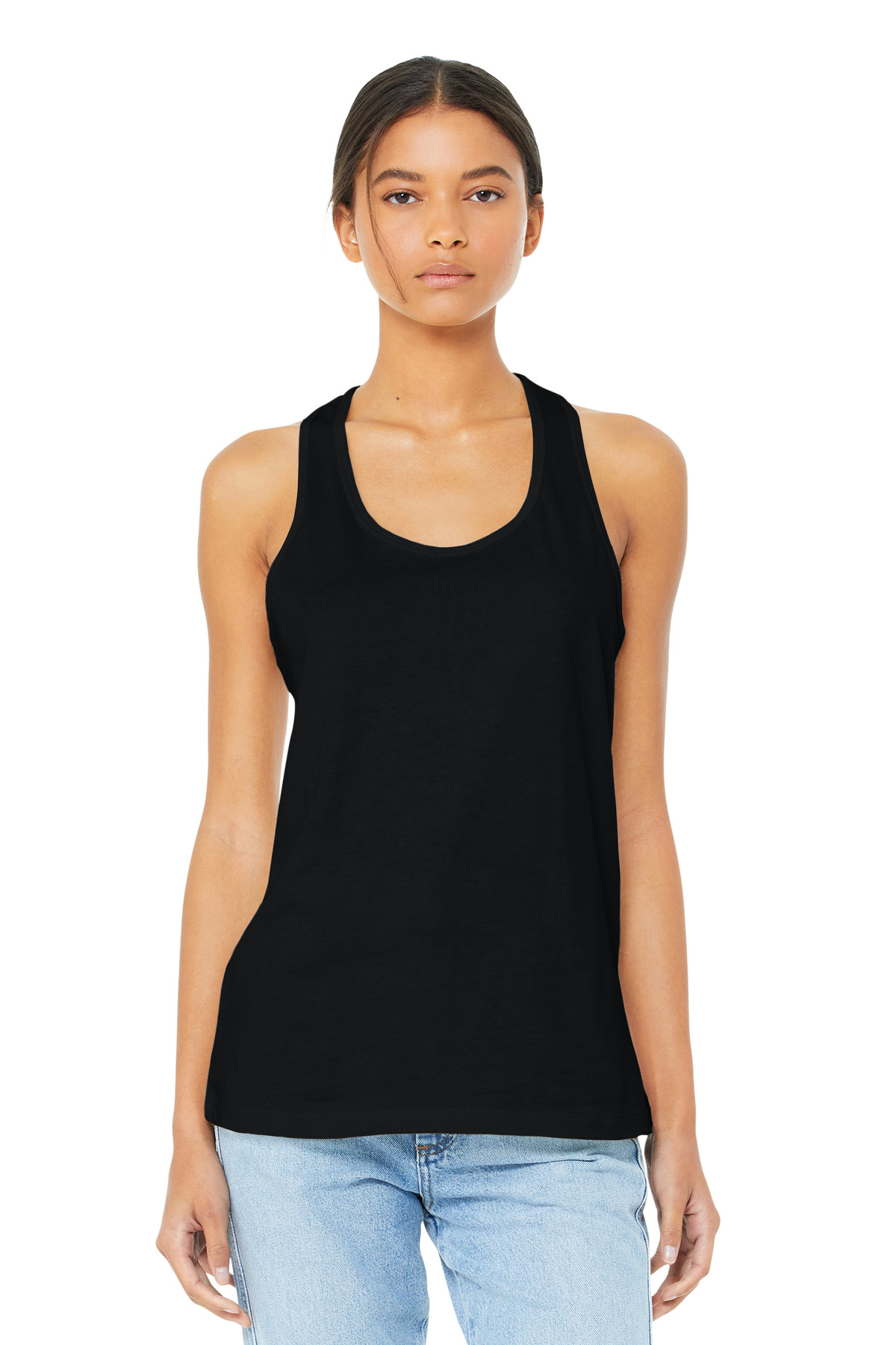 BELLA+CANVAS Women's Jersey Racerback Tank. BC6008 84