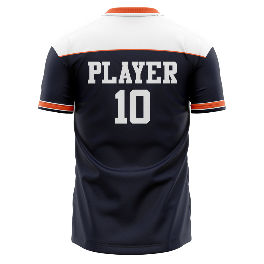 Men's & Kids' Lightweight Sublimation Football Fanwear Jersey - Interlock with Mesh Siding 7