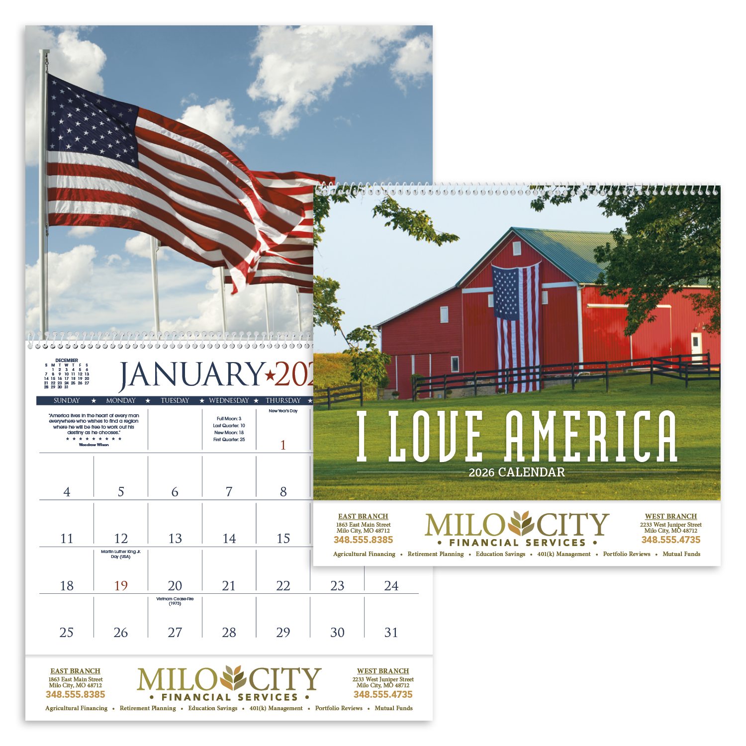Triumph® Calendars I Love America Calendar 33