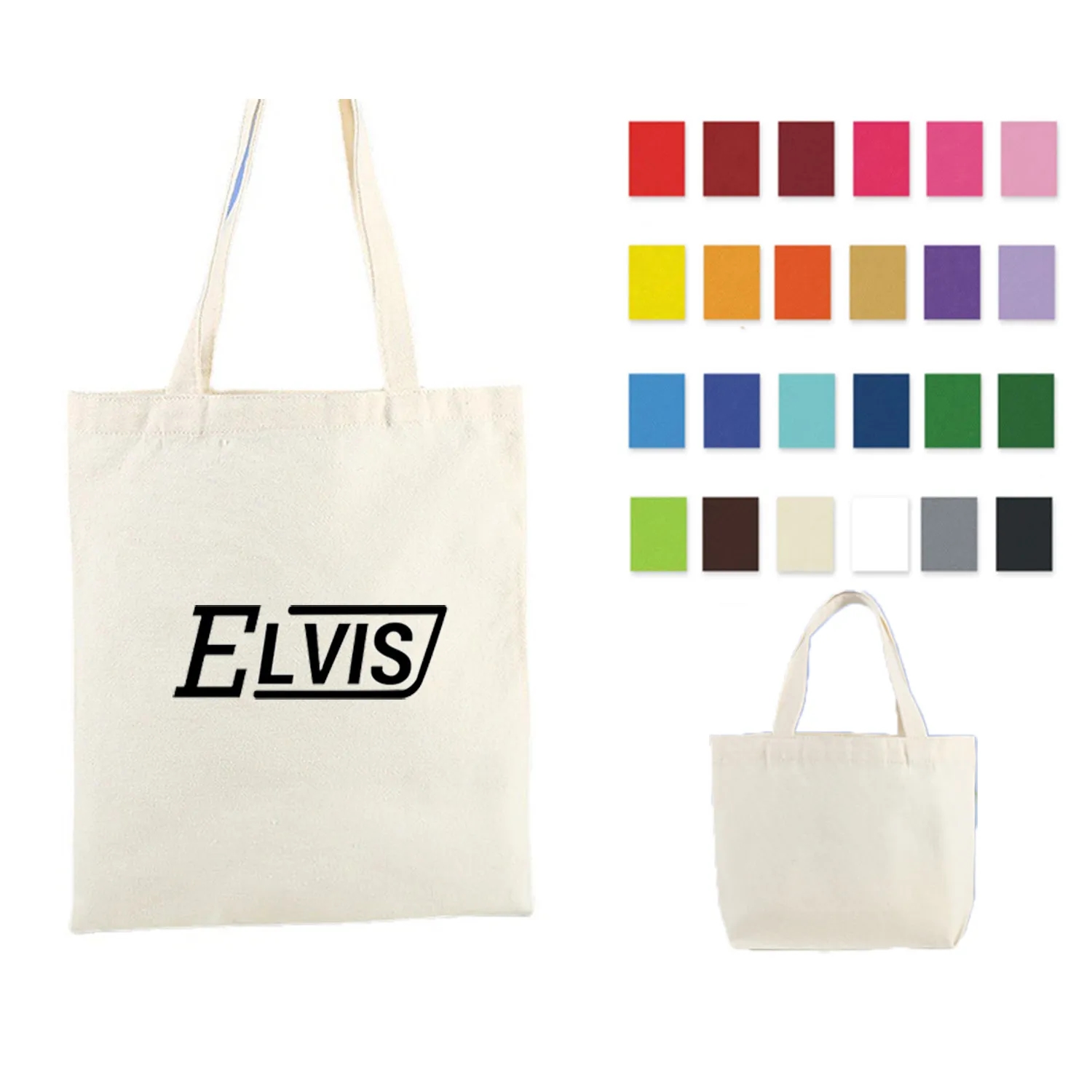 Customized Portable Gift Canvas Bag 3