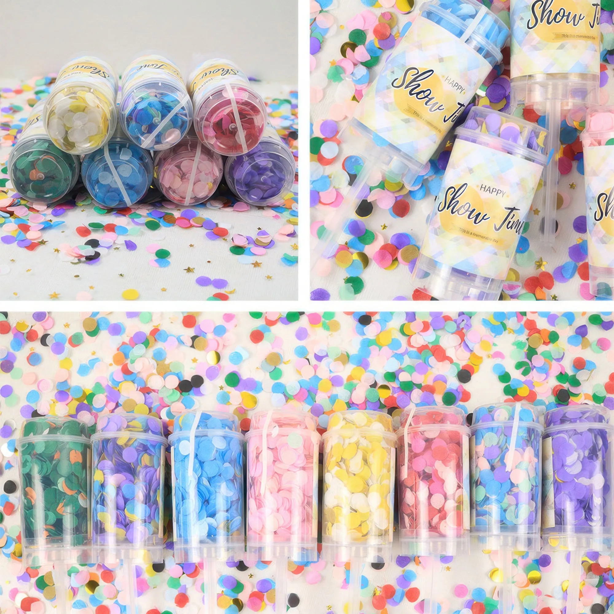 Party Popper Confetti Shooters 2