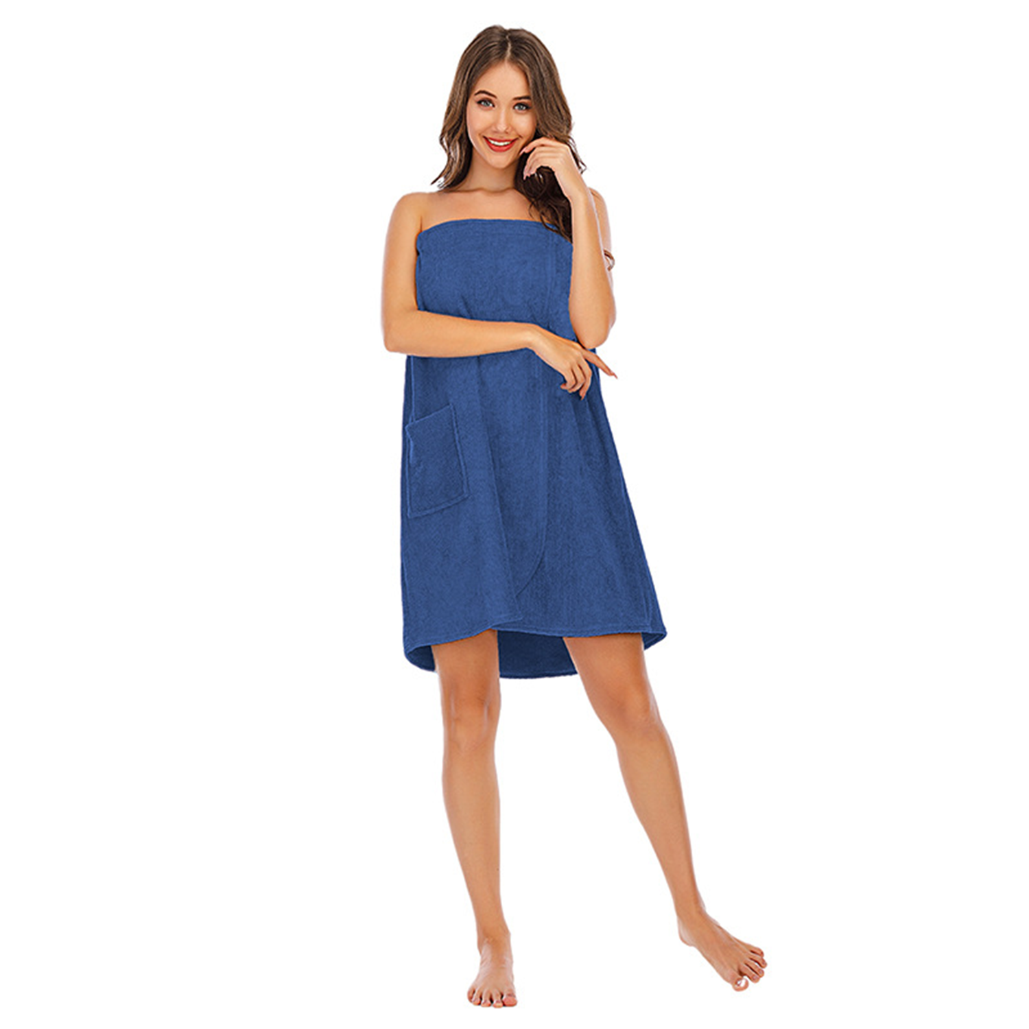 Polyester Wraps Towel W/ Front Pocket 5