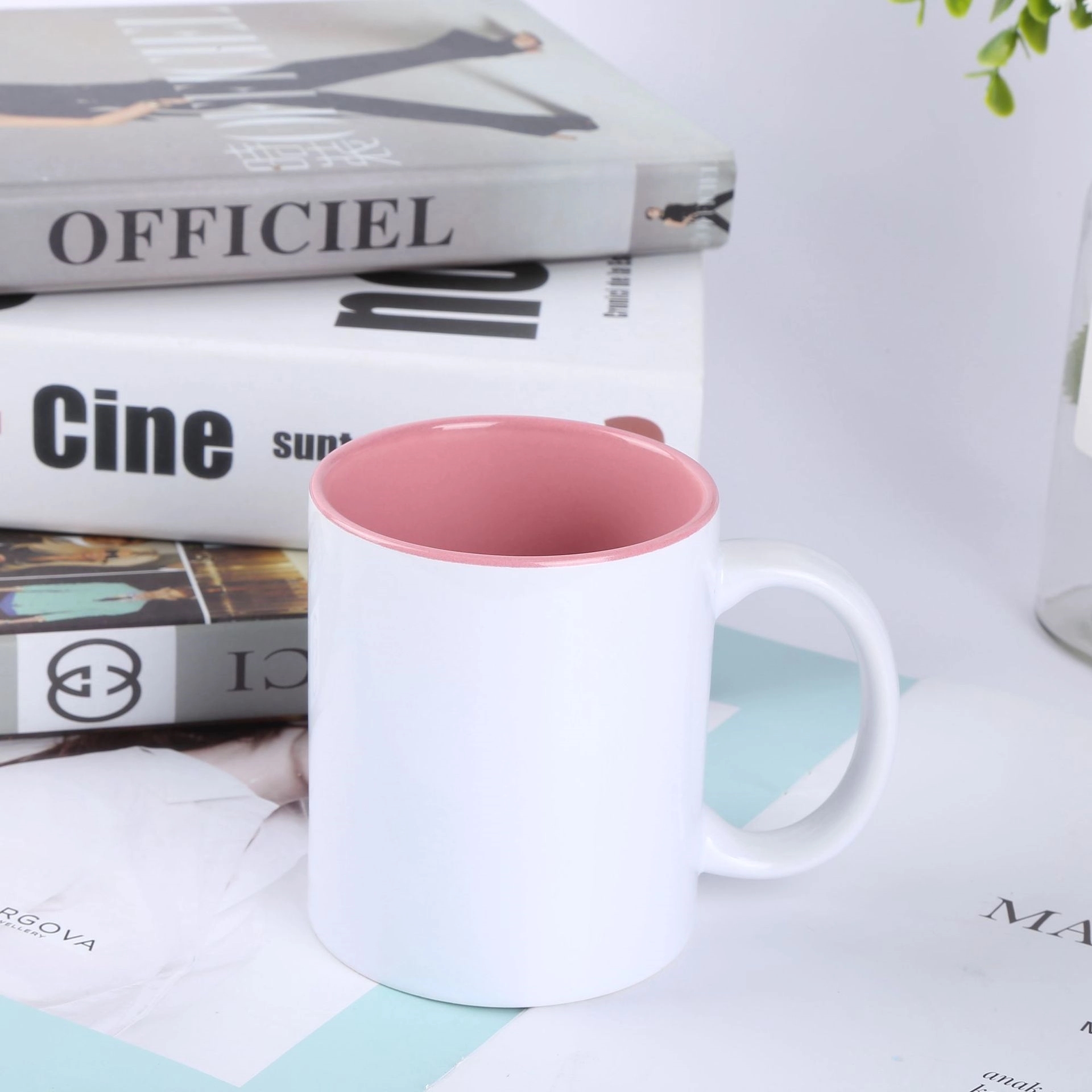 Custom 12 Oz Ceramic Mug Coffee Cup 4