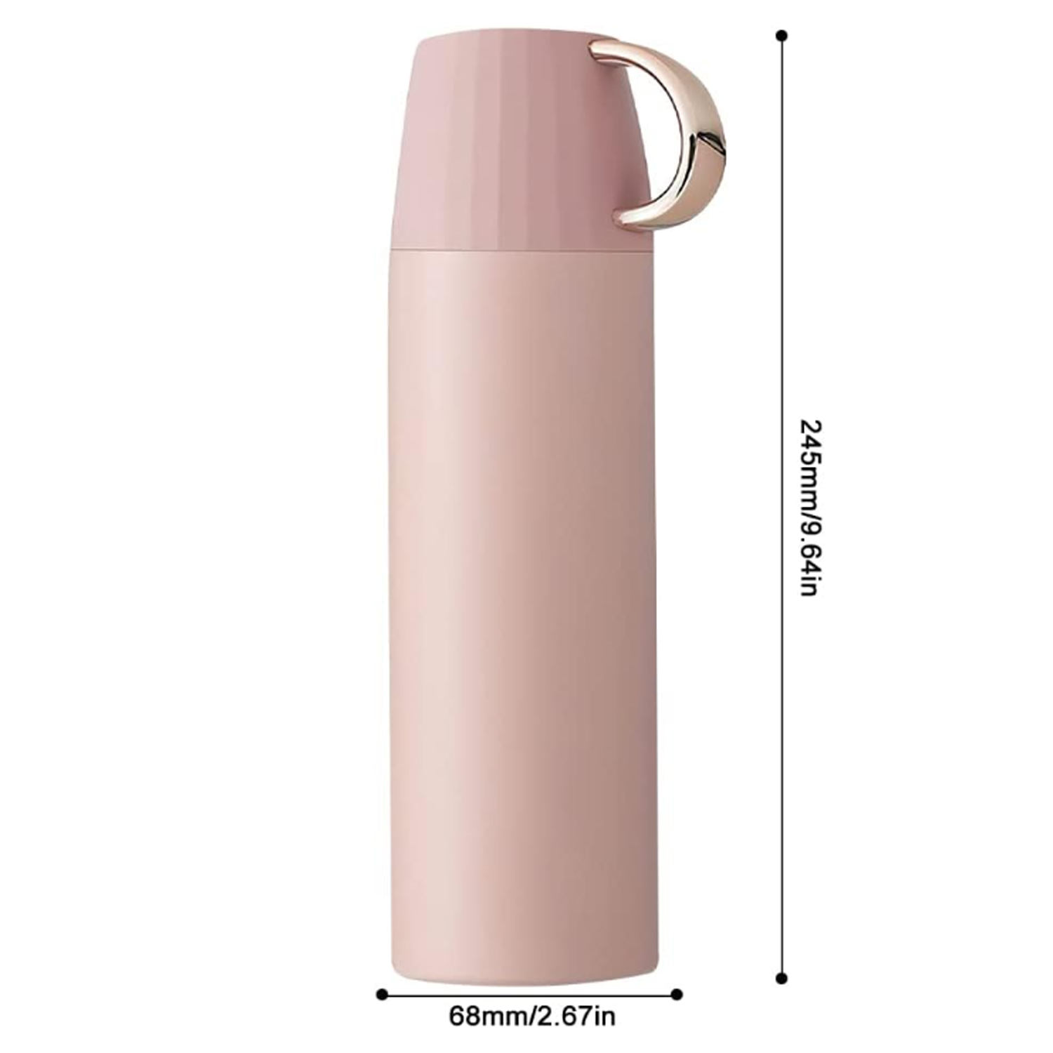 14OZ Portable Stainless Steel Handheld Water Bottle 3