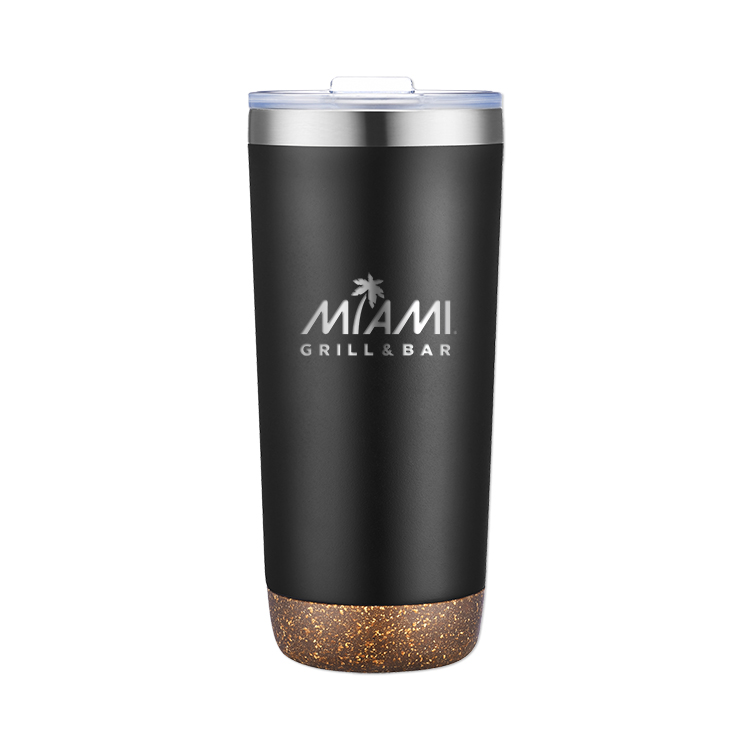 22 Oz. Vacuum Tumbler with Cork Bottom 8