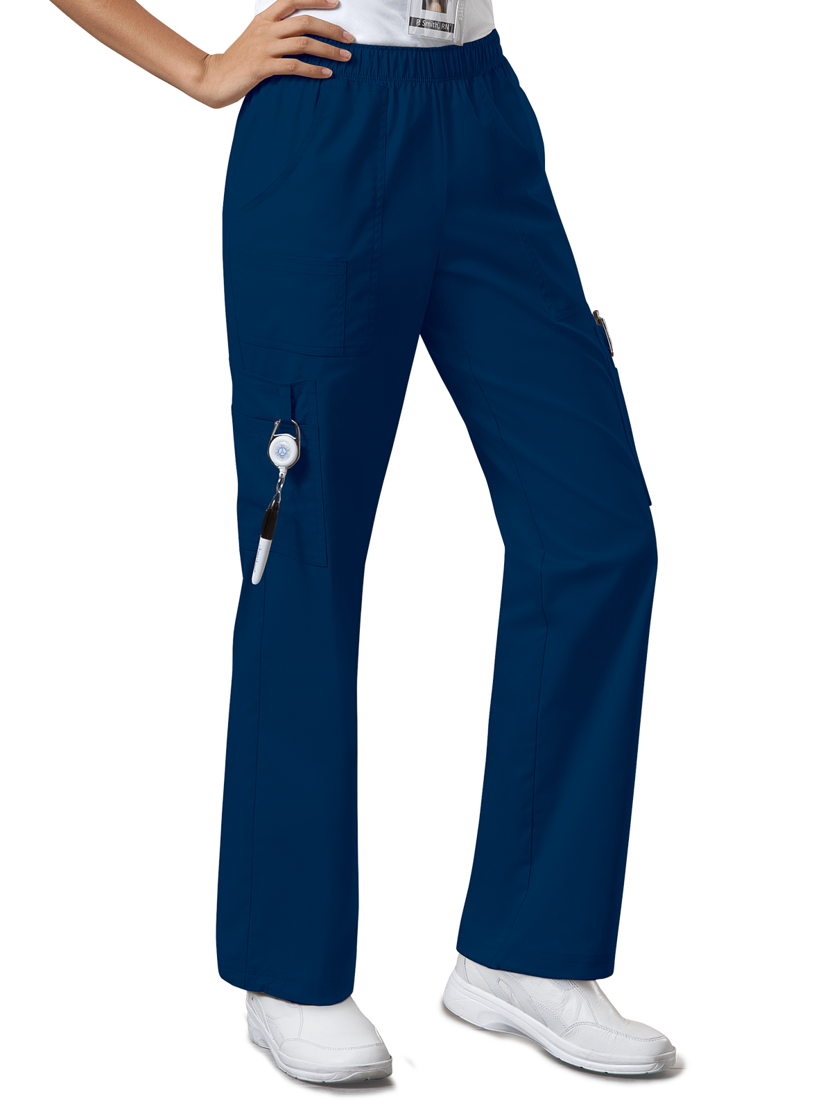 Cherokee - Workwear Core Stretch - Mid Rise Pull-On Cargo Pant 5