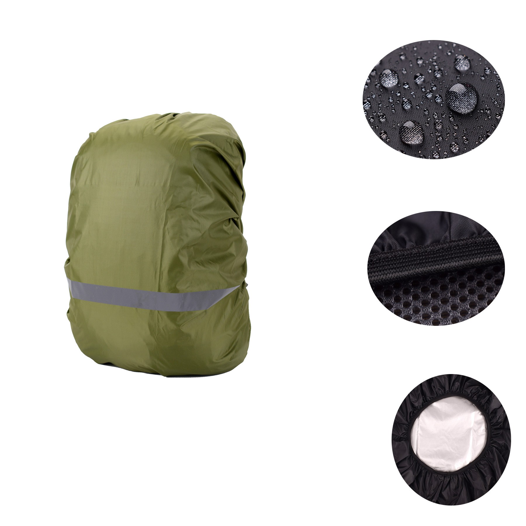 Cycling Hiking Reflective Waterproof Backpack Rain Cover 2