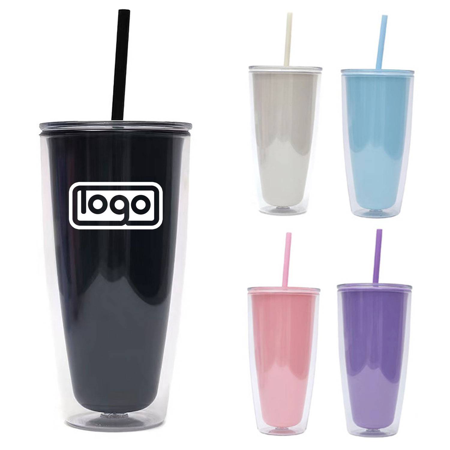25oz Double-Wall Plastic Cup 4